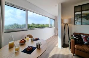 LHorizon doré, Vue mer et dunes, Plage à pied