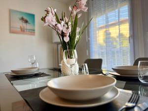 Appartements Le Vinci-Elegant T3-Clim-Piscine-Parking Privee-WiFi-LaConciergerieByNina : photos des chambres