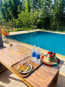 Al Nakheel - Ferme Spacieuse avec Grande Piscine Privée et Espace Vert