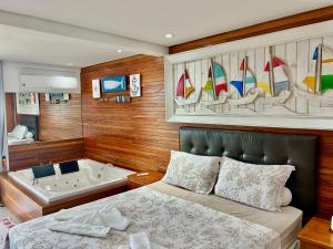 Chalé 1 maravilhoso com hidro prx Praia vista pMar