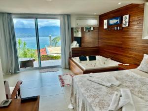 Chalé 1 maravilhoso com hidro prx Praia vista pMar