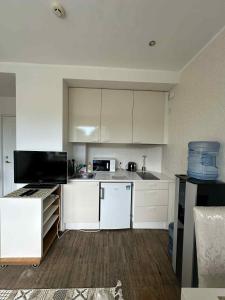 City Center Bright Studio for 3 people