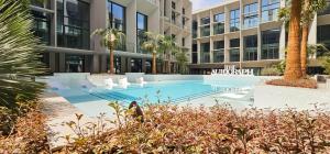 Chic Duplex 1BHK by CzechIn Luxe Stay with Pool Gym