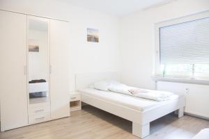 Ferienhaus mit Küche, Garten und Smart-TV