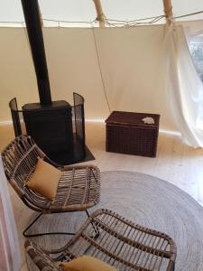 Lodges Shanti Lac Cabanes gites insolites et espace bien-etre Bordeaux : photos des chambres