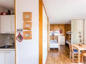 Studio divisible proche pistes, 4 pers., parking, belle vue - FR-1-329-5