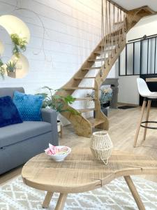 Appartements Duplex climatise avec Espace Cinema : photos des chambres