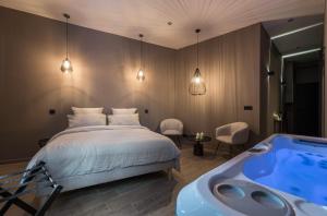 Appartements La suite jacuzzi : photos des chambres