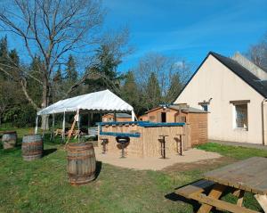 Chalets Chalet insolite pour 2 au coeur de la Bretagne : photos des chambres