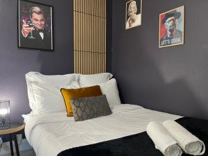 Appartements L-icone du cinema Evreux - gare - centre : photos des chambres