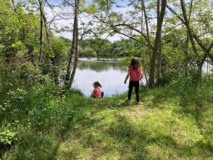 Maisons de vacances Farm with view, horses and castles, plain nature : photos des chambres