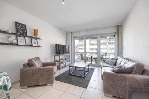 Volledig gerenoveerd 2 slaapkamer appartement in Westende-Bad, 250 m van het strand