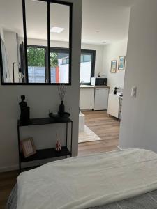 Maisons de vacances Studio cosy avec terrasse : photos des chambres