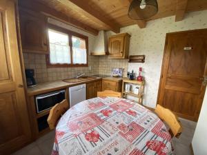 Appartements Duplex cosy 4 pers a Crest-Voland, proche pistes, parking, wifi - FR-1-733-74 : photos des chambres