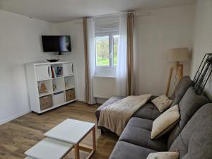 Maisons de vacances Appartement renove Au Rain Grebatte avec terrasse : photos des chambres