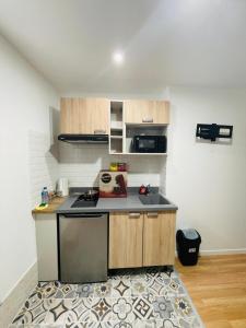 Magnifique studio rénové en juin 2025 au centre ville de Vaux-sur-Seine