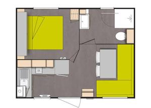 Campings Camping Le Vallon Des Cigales : photos des chambres