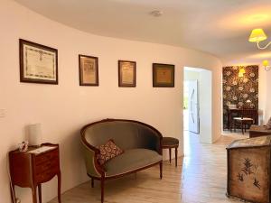 Appartements Charmant 2 pieces dans villa : photos des chambres