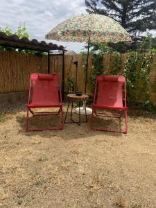 Maisons de vacances Le gite des Oliviers : photos des chambres