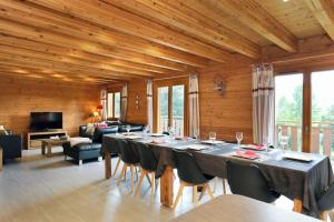 Chalets Chalet le Boulonnais, 10p avec sauna et balneo : photos des chambres