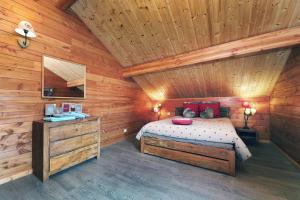 Chalets Chalet le Boulonnais, 10p avec sauna et balneo : photos des chambres