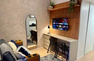 Studio Incrível com mezanino no Brooklin