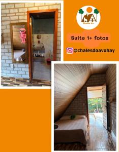 CHALÉS do AVOHAY, lindo chalé com privativa banheira hidromassagem aquecida, apenas 2 minutos da Vila de São Jorge Chalé Guita