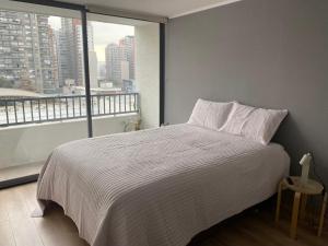 Amplio y Luminoso Depto 1D y 2B Marin Santiago Centro