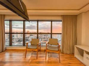 Flat com Vista Panorâmica da Cidade e Sound Tower