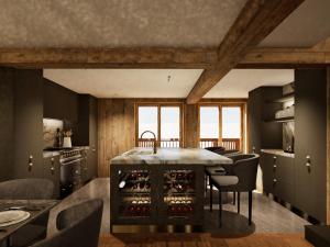 Luxueux appartement 6 pièces avec hammam, cheminée et parking à Val-dIsère - FR-1-694-428