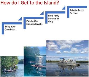 Island Tent Overlook in Maine