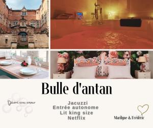 Appartement Bulle dantan en cœur de ville - Monument classé historique - Grand Jaccuzi