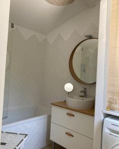 Maisons de vacances Villa au calme vue rare pinede proche mer et Montpellier : photos des chambres