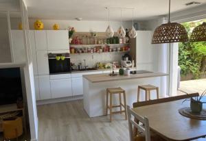 Maisons de vacances Villa au calme vue rare pinede proche mer et Montpellier : photos des chambres