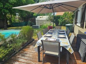 Maisons de vacances Family home, 3 bedrooms and private pool : photos des chambres