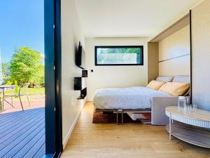 Lodges Domaine du Mafay - LODGE PROVENCALE : Chambre Double avec Terrasse
