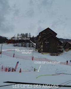 Les Cimes des Aiglons - Puy St Vincent 1700m - Le Sérac - pied des pistes