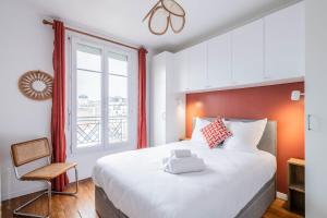 Appartements A 3 min metro & shopping, aux portes de Paris : photos des chambres