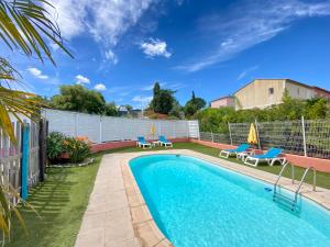 Maisons de vacances Le Loft de La Casa Roca avec piscine near St Tropez : photos des chambres