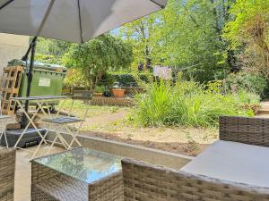 Stuttgarter Apt mit Terrasse für 4 Pers