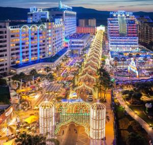 Marina dOr - Vue frontale sur mer