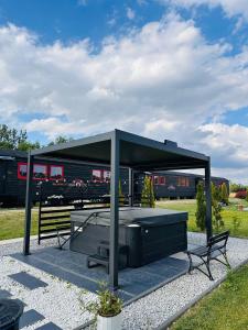 Stacja Galicja - nocleg w pociągu blisko Energylandia