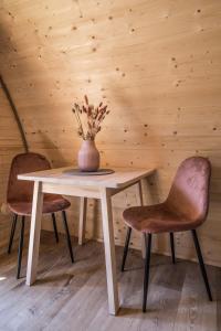 Luxe woodlodge in bosrijke omgeving incl eigen douche en keuken