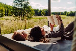 Nowoczesne Domki na Łące & Domki na Drzewie - Kołobrzeg - Sauna & Balia - PolanaGlamp