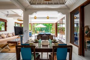 Spacious 2BR Villa Madeus with Gym Corner, Private Pool, Garden & Billard in Canggu -Bali