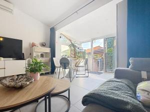 Maisons de vacances House La Palmeraie 4p-Garden-wifi-park-jacuzzi : photos des chambres