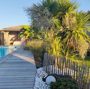 Maisons de vacances Le Clos Fleuri proche de Bordeaux : photos des chambres