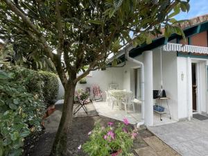 Charmant T2 mezzanine pour 4 pers. avec jardinet, proche du lac à Soustons - FR-1-379-72