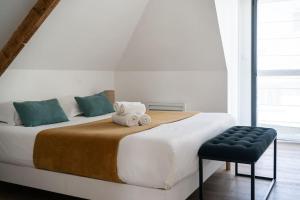 Appartements LOGODEN - Appartement TOUT CONFORT 2 Chambres, proximite gare, parking prive : photos des chambres
