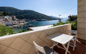 Awesome Apartment In Duboka With House Sea View 